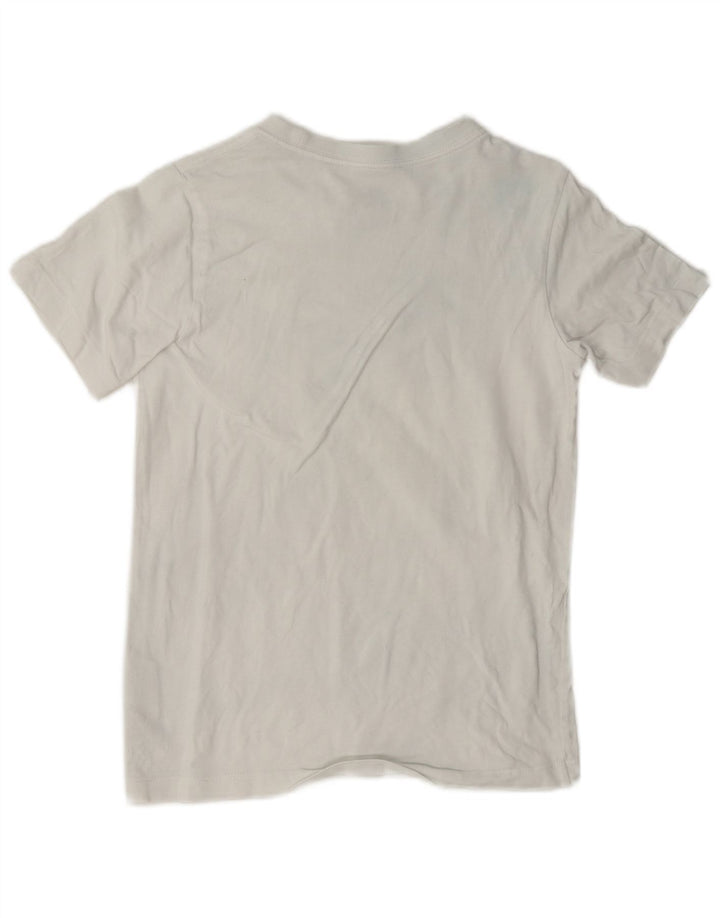 Nike Boys Graphic T-Shirt Top 10-11 Years Medium White Cotton