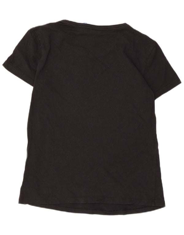Adidas Womens Graphic T-Shirt Top UK 16 Large Black