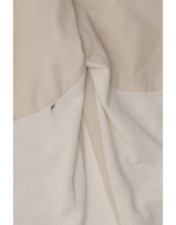Nike Boys Bermuda Sport Shorts 10-11 Years Beige Colourblock Polyester