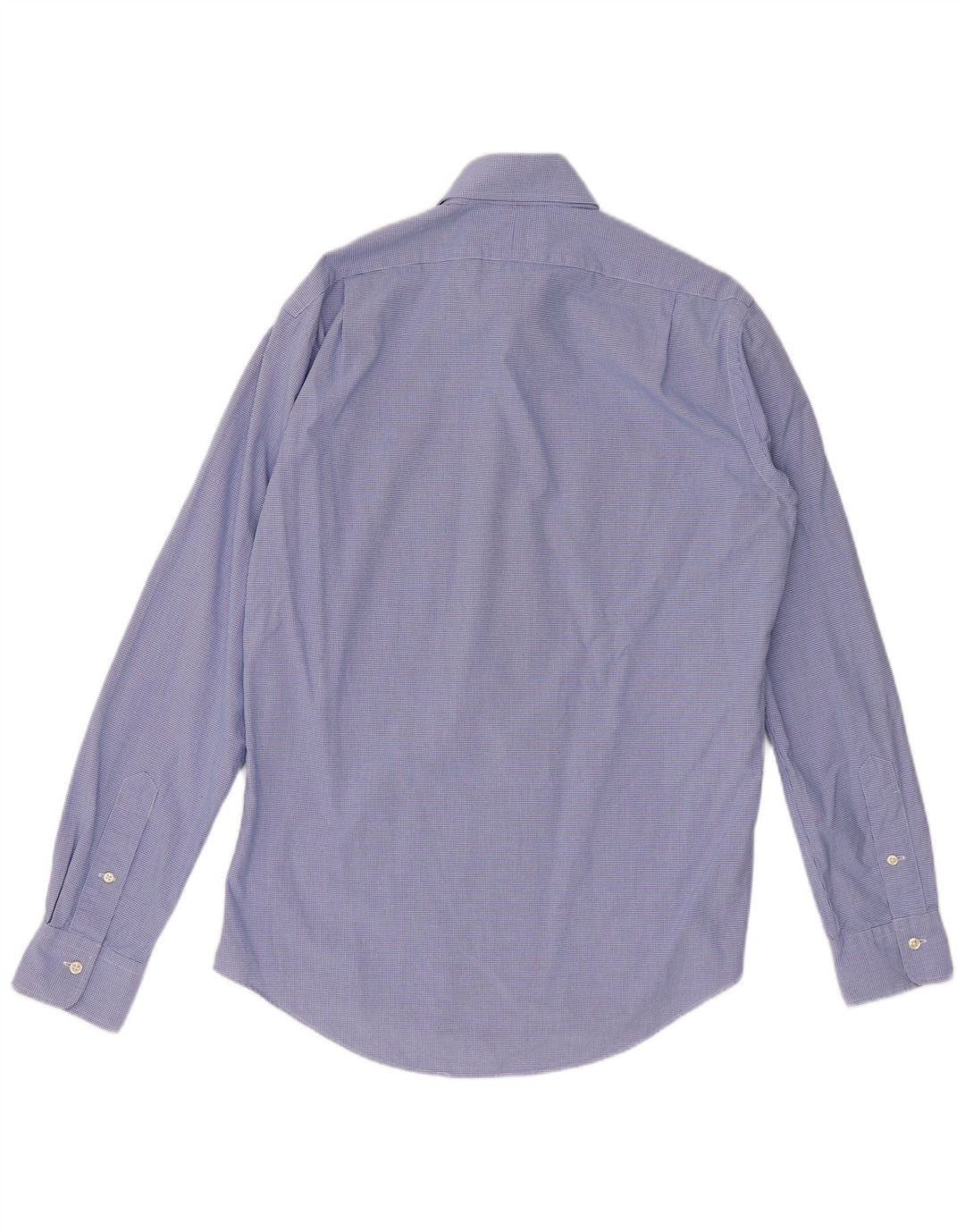 Polo Ralph Lauren Mens Regent Shirt Size 38 15 Medium Blue Gingham