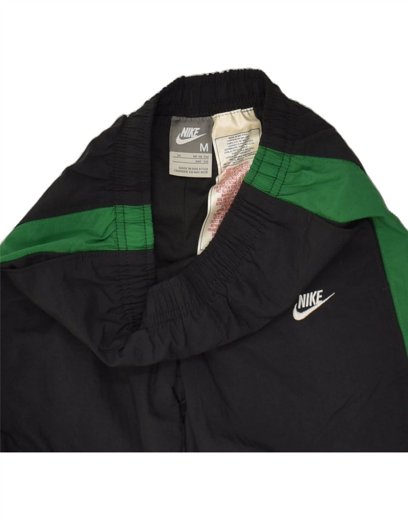 NIKE Boys Tracksuit Trousers 5-6 Years Medium Black Nylon | Vintage Nike | Thrift | Second-Hand Nike | Used Clothing | Messina Hembry 