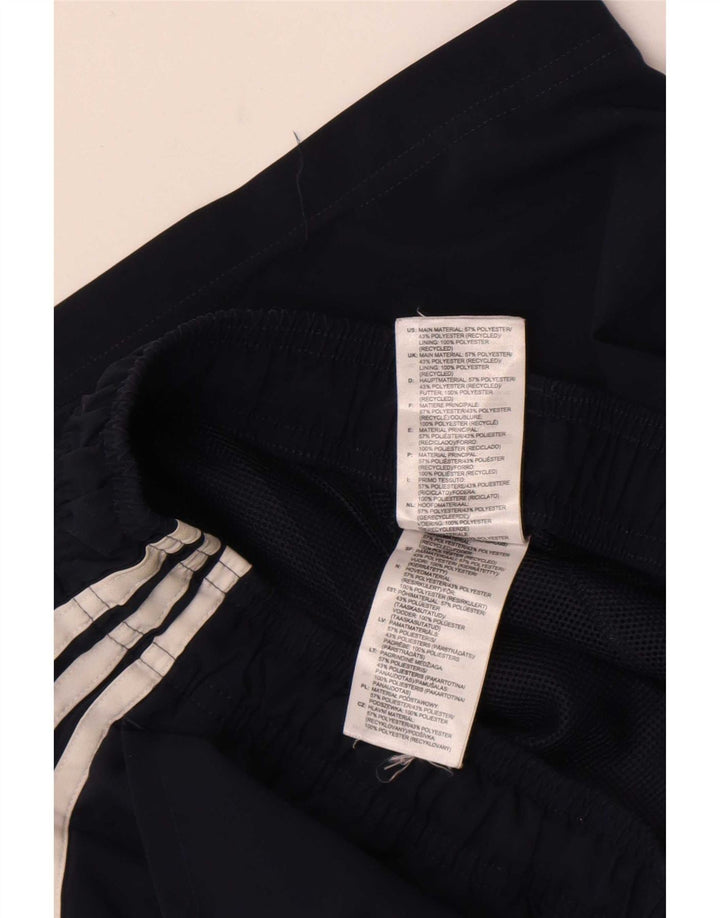 Adidas Mens Sport Shorts Medium Navy Blue Polyester