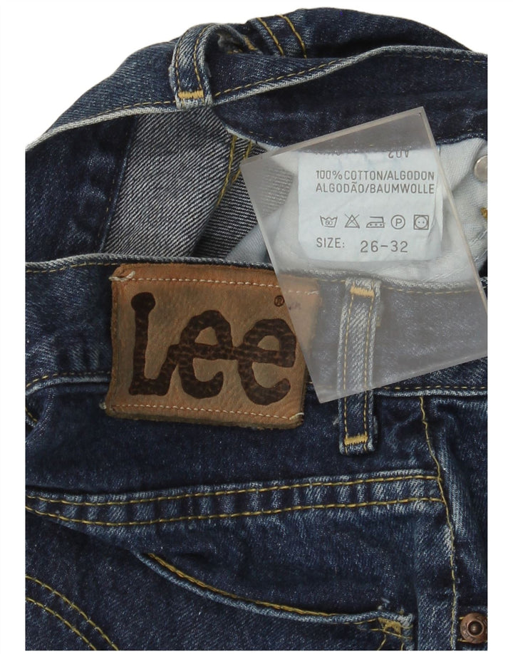 Lee Womens Flared Jeans W26 L32 Blue Cotton