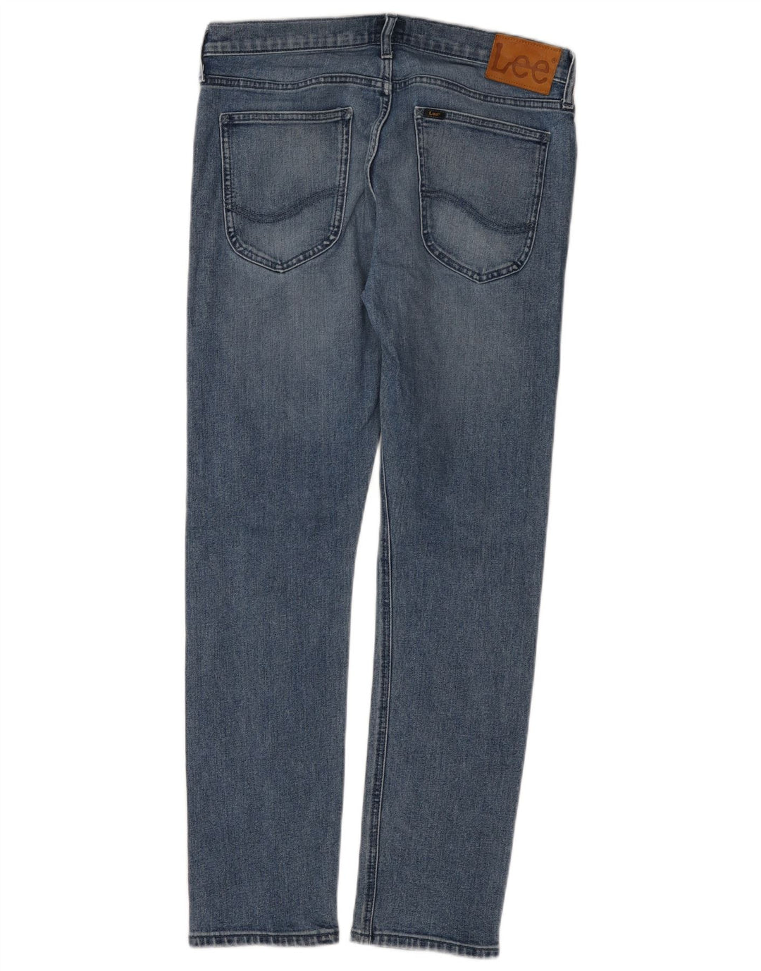 Lee Mens Luke Slim Jeans W32 L30 Blue Cotton