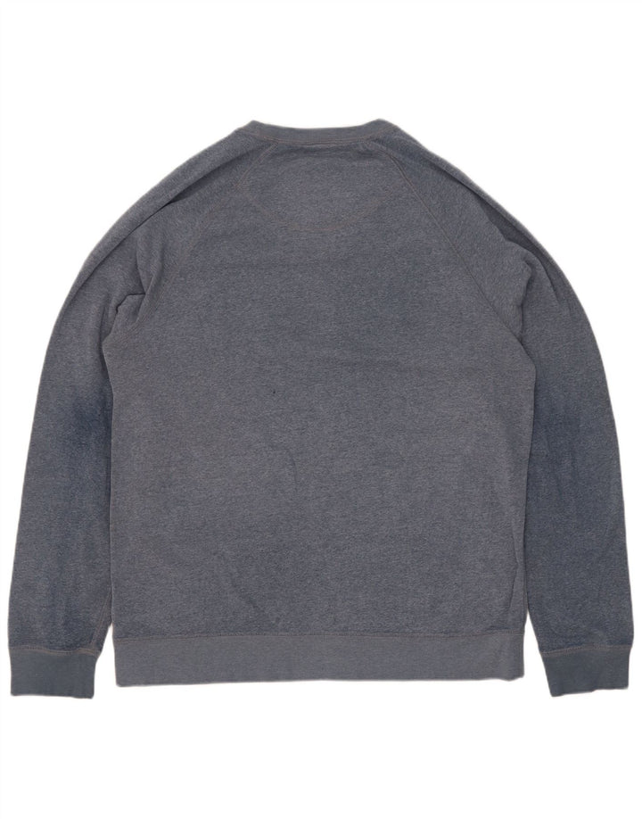 Levi's Mens Graphic Sweatshirt Jumper Large Blue Polyester