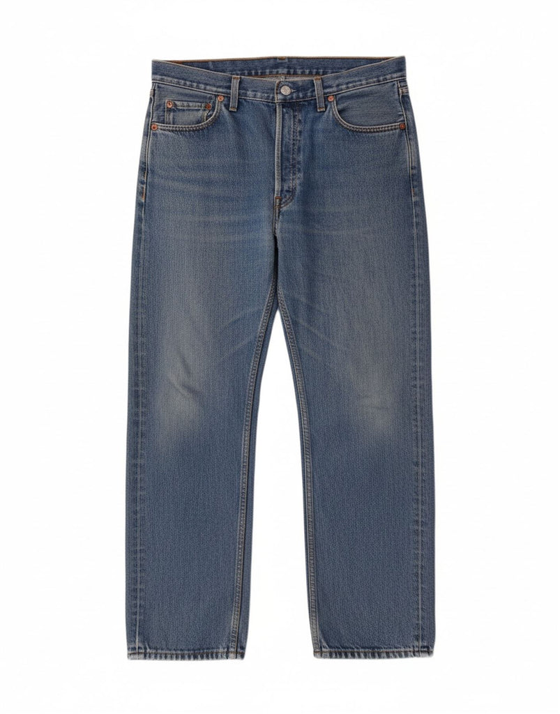 LEVI'S Mens 501 Straight Jeans W36 L30 Blue Cotton Vintage Levi's and Second-Hand Levi's from Messina Hembry 