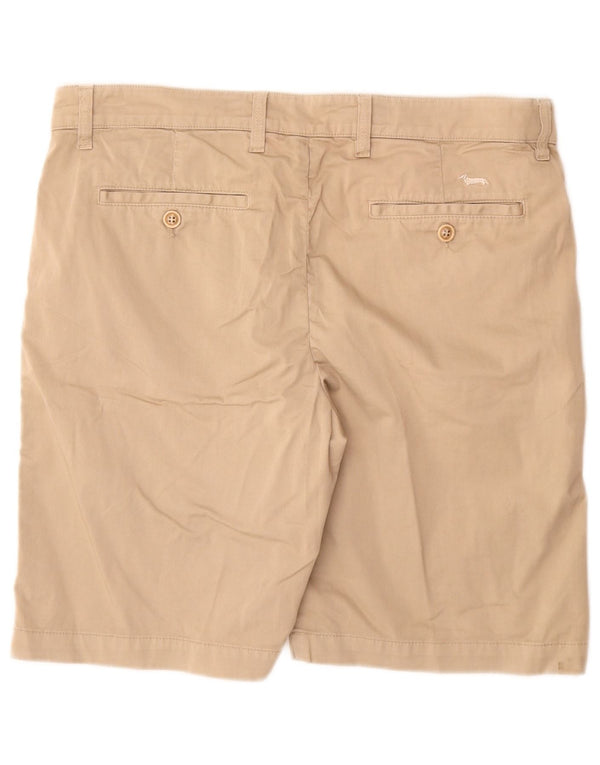 HARMONT & BLAINE Mens Chino Shorts IT 52 XL W34 Beige Cotton