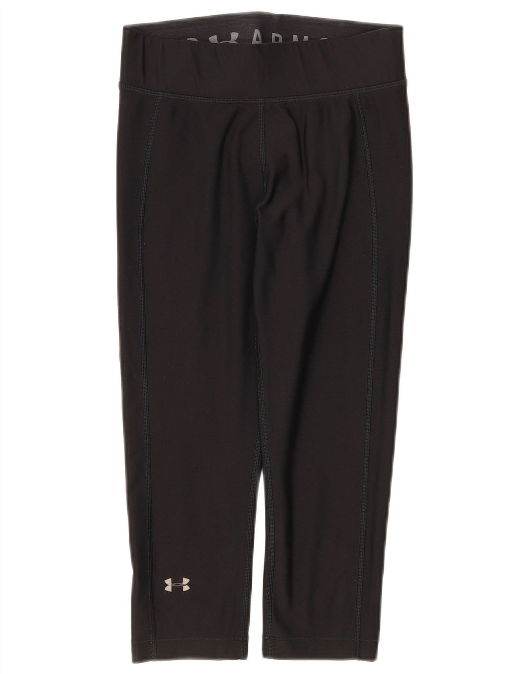 Under Armour Womens Capri Leggings UK 10 Small  Black