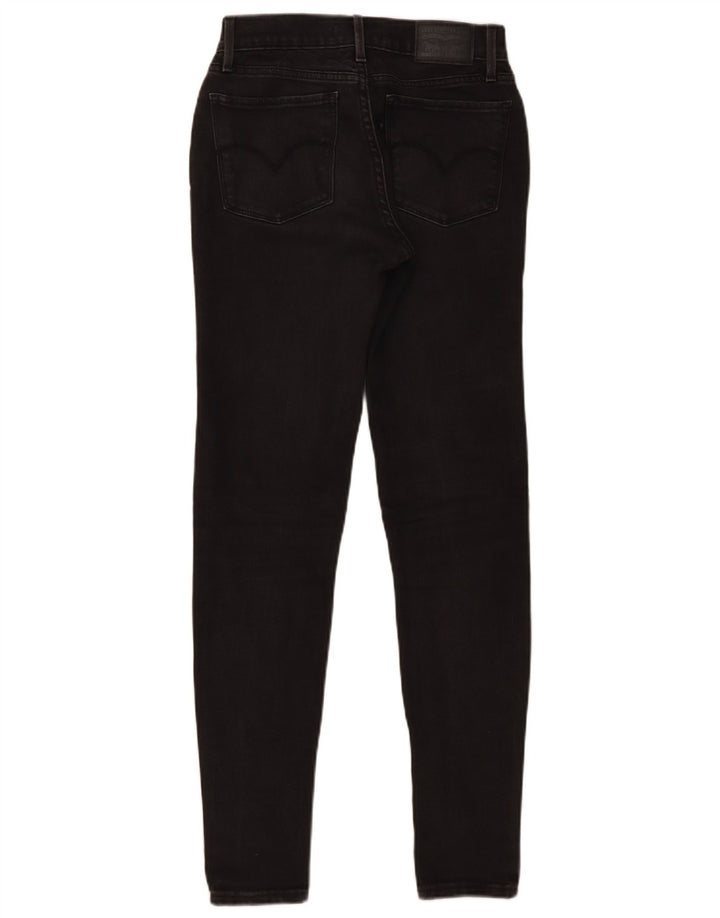 Levi's Womens 710 Super Skinny Jeans W26 L30 Black