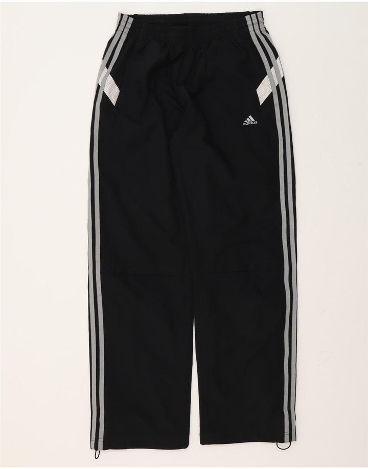ADIDAS Mens Tracksuit Trousers Medium  Black Colourblock Polyester