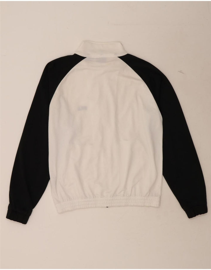 FILA Mens Tracksuit Top Jacket Small White Colourblock Polyester Vintage Fila and Second-Hand Fila from Messina Hembry 