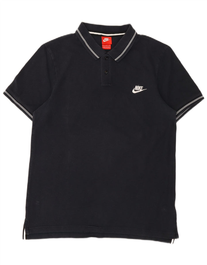 Nike Mens Polo Shirt Large Navy Blue