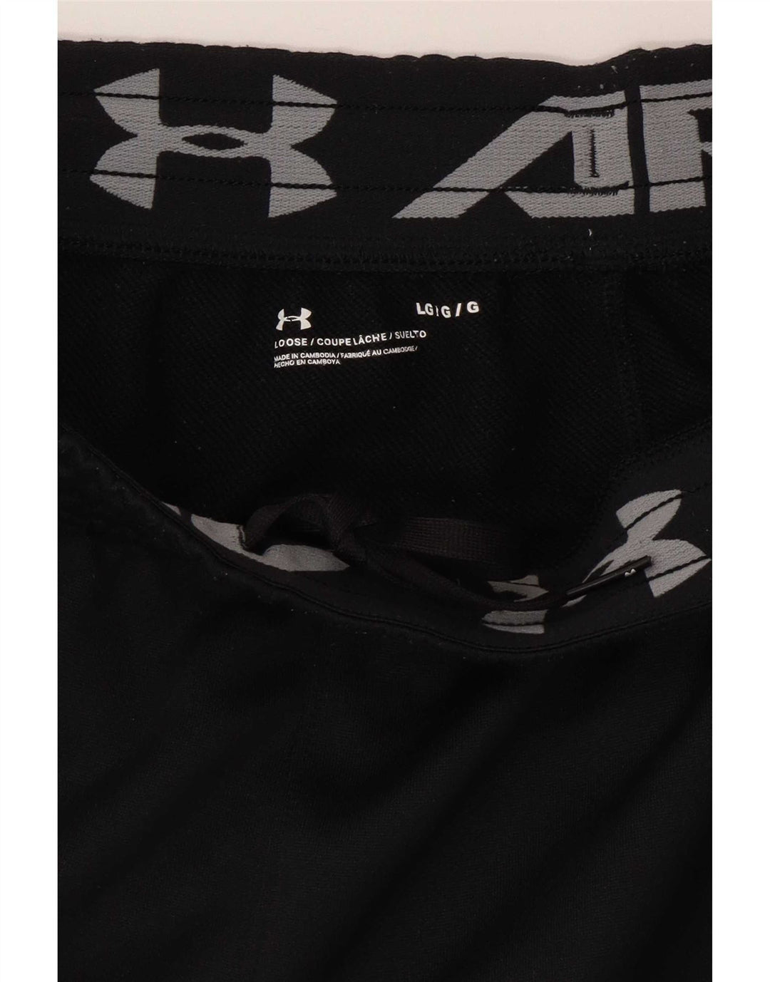 Under Armour Mens Sport Shorts Large Black