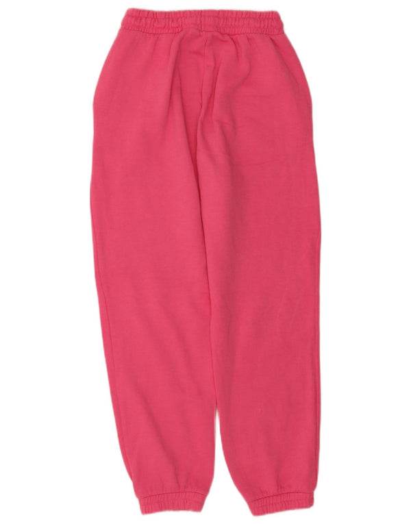 Zara Womens Tracksuit Trousers Joggers UK 8 Small Pink Polyester