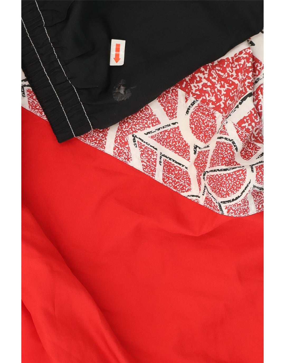 Ellesse Mens Tracksuit Top Jacket 2XL Red Colourblock Polyester