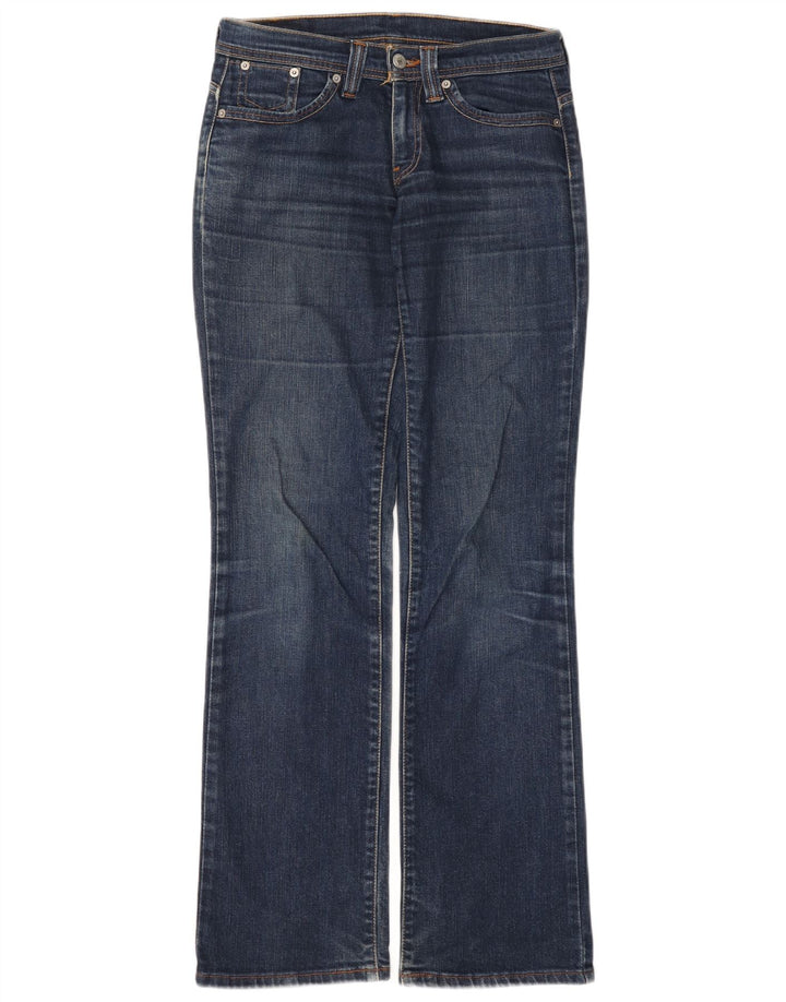 Levi's Womens Bootcut Jeans W28 L34 Blue Cotton