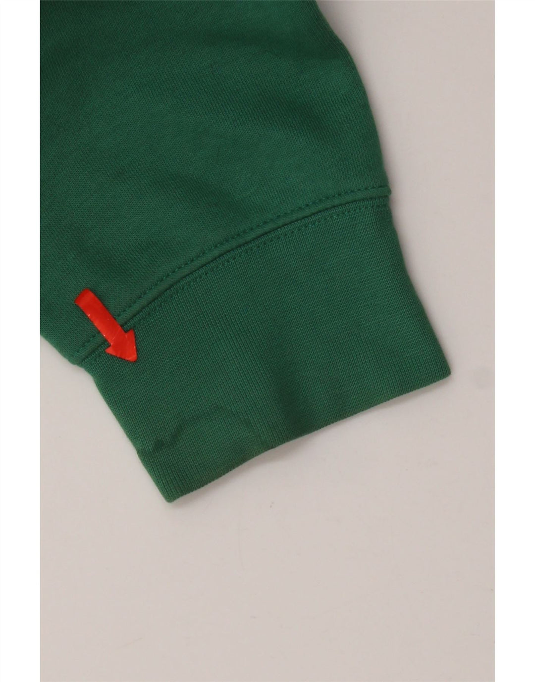 Nike Mens Hoodie Jumper Medium Green Cotton