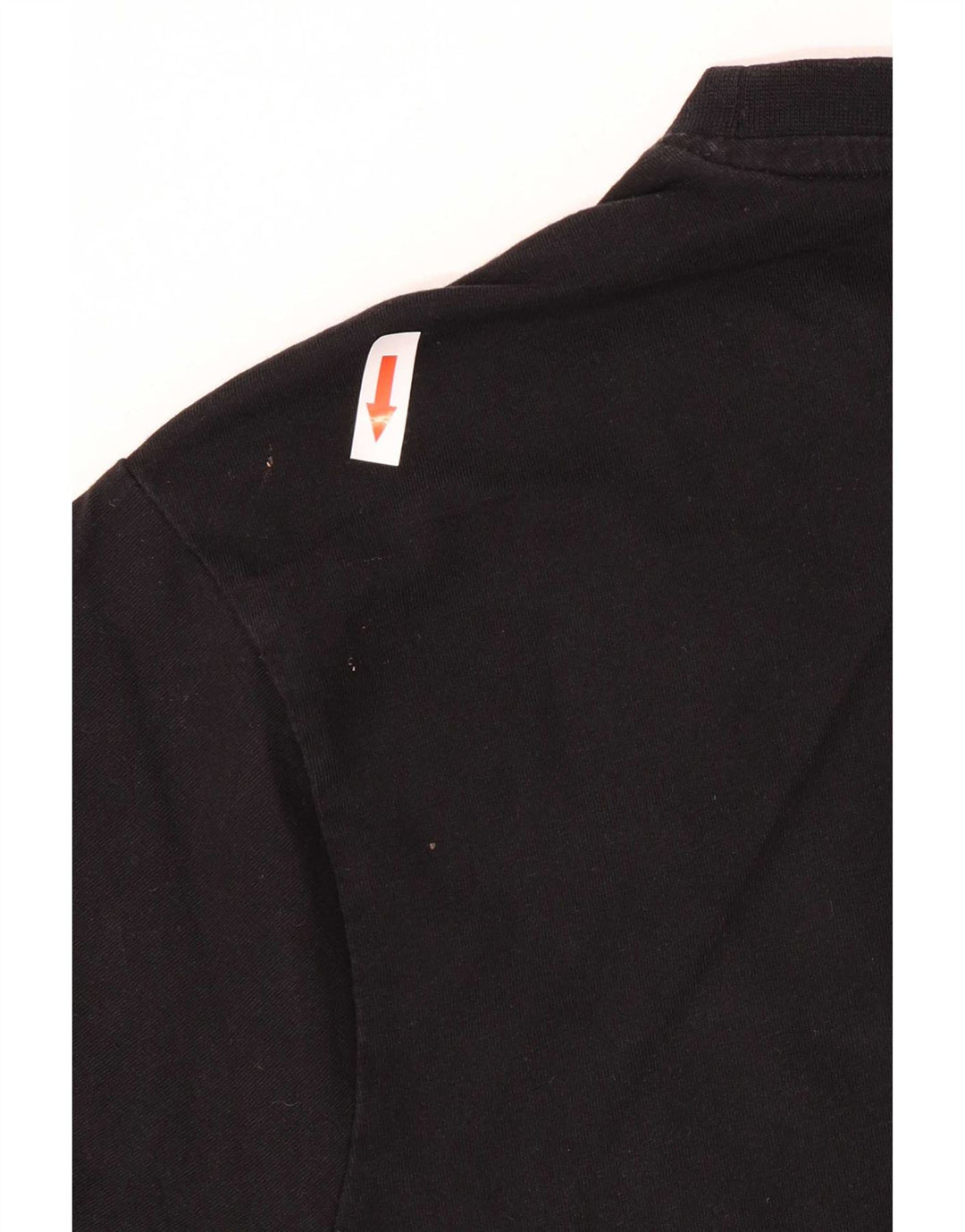 Kappa Mens Graphic T-Shirt Top Large Black Cotton