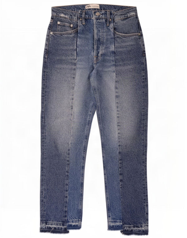 Zara Womens Tapered Jeans EU 38 Small W28 L27 Blue