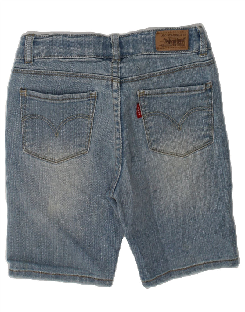 LEVI'S Girls Denim Shorts 4-5 Years W22  Blue Ramie | Vintage Levi's | Thrift | Second-Hand Levi's | Used Clothing | Messina Hembry 