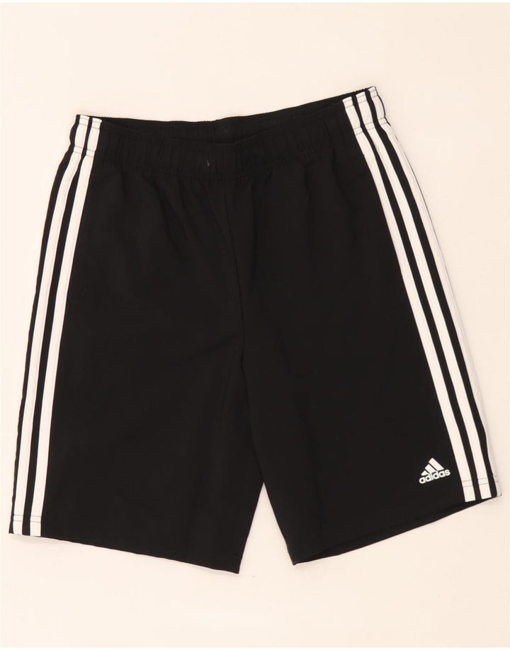 Adidas Boys Sport Shorts 13-14 Years  Black Polyester