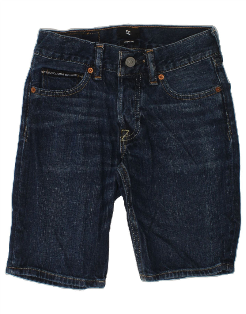 DC Boys Denim Shorts 7-8 Years W24 Navy Blue Cotton | Vintage DC | Thrift | Second-Hand DC | Used Clothing | Messina Hembry 