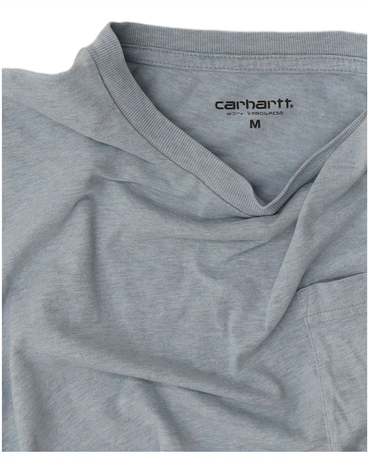 CARHARTT Mens T-Shirt Top Medium Blue