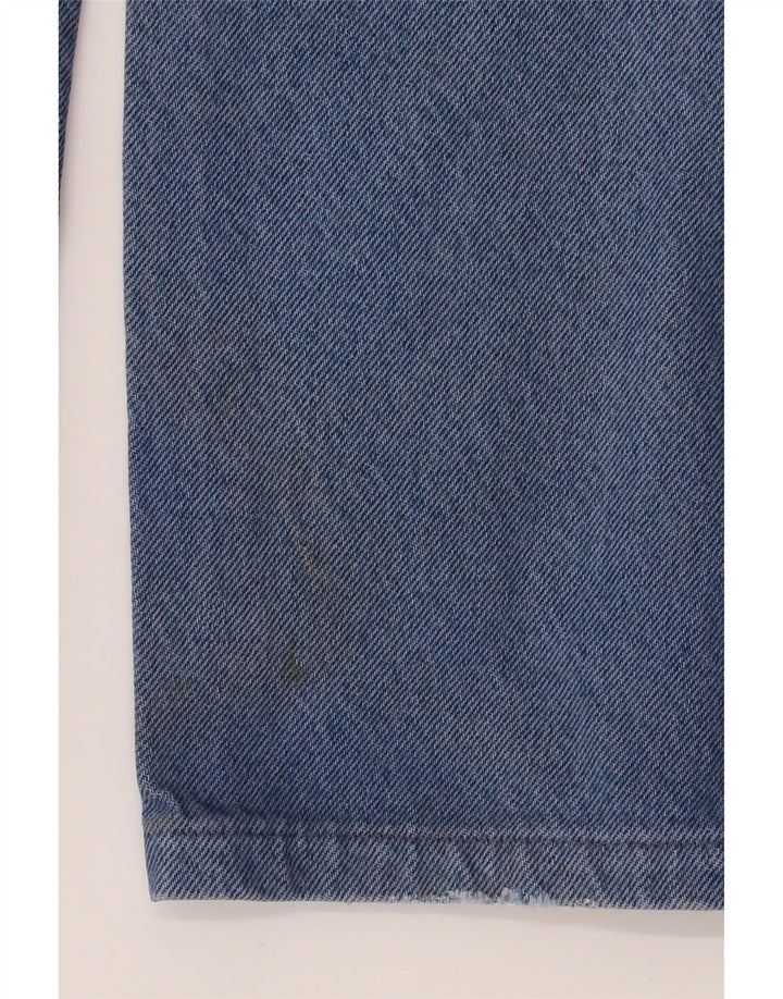 LEE Mens Chicago Straight Jeans W33 L34 Blue Cotton