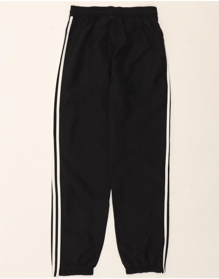 Adidas Boys Graphic Tracksuit Trousers Joggers 13-14 Years  Black Polyester