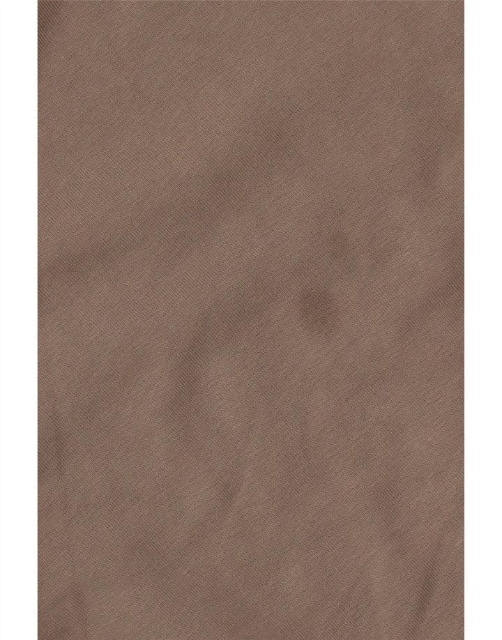 Calvin Klein Mens Graphic Top Long Sleeve Large Brown Cotton
