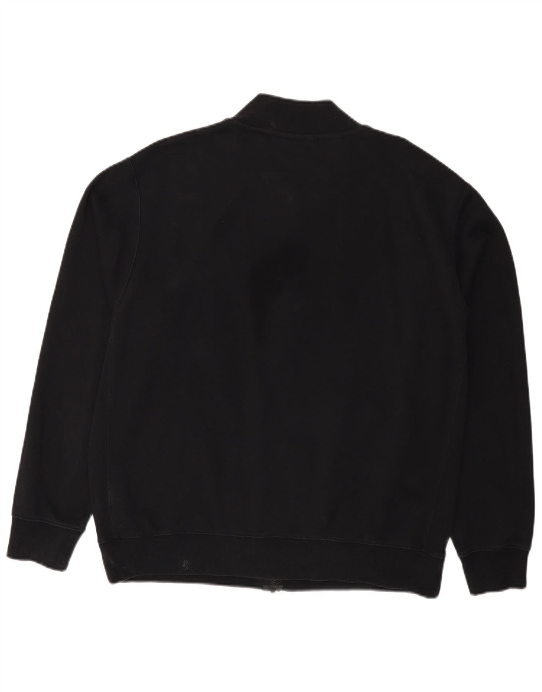 Nike Mens Tracksuit Top Jacket Large Black Cotton
