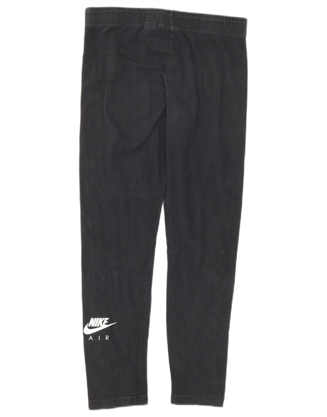 Nike Girls Graphic Leggings 12-13 Years Large Black