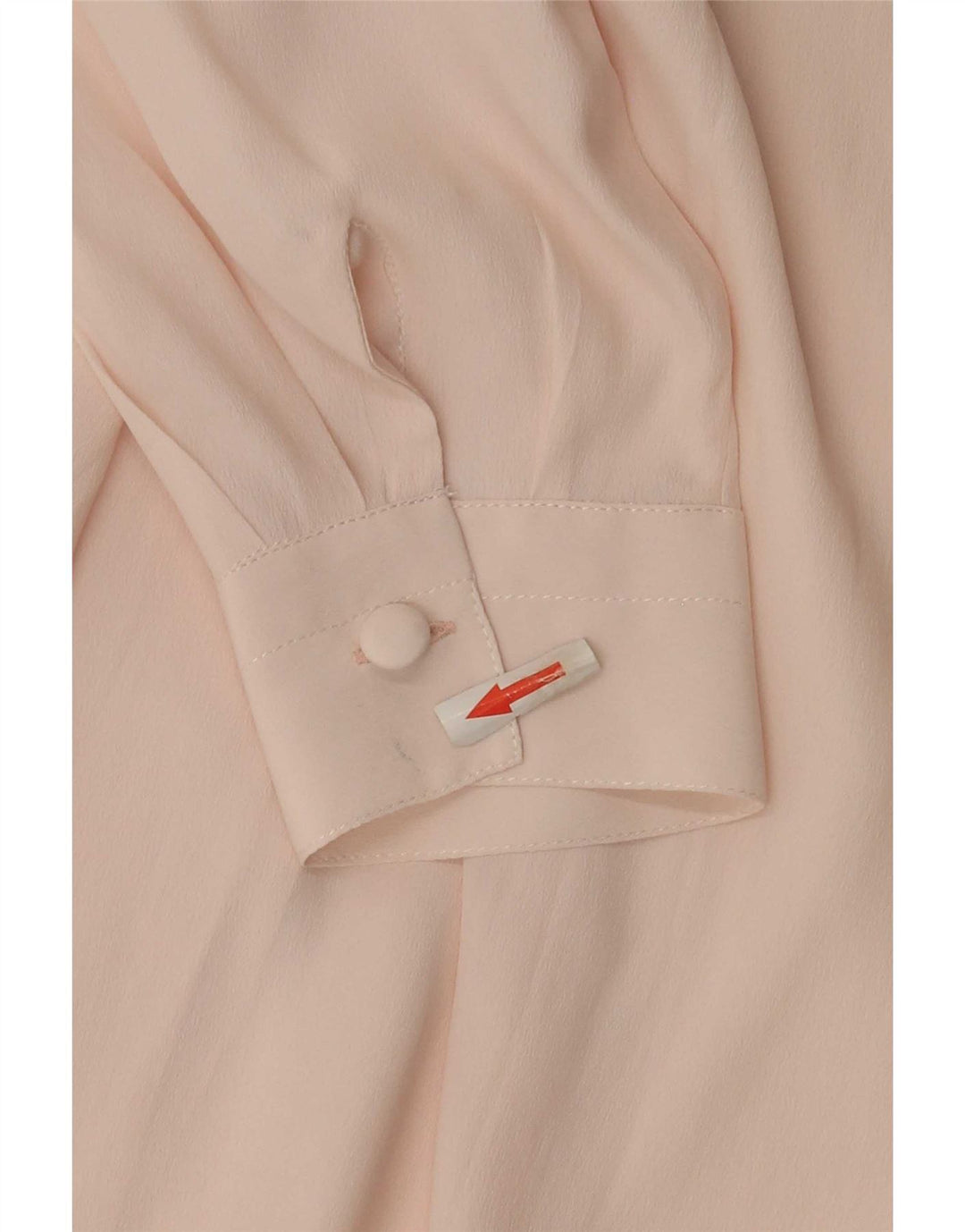 Vintage Womens Shirt Blouse IT 42 Medium Pink Acetate