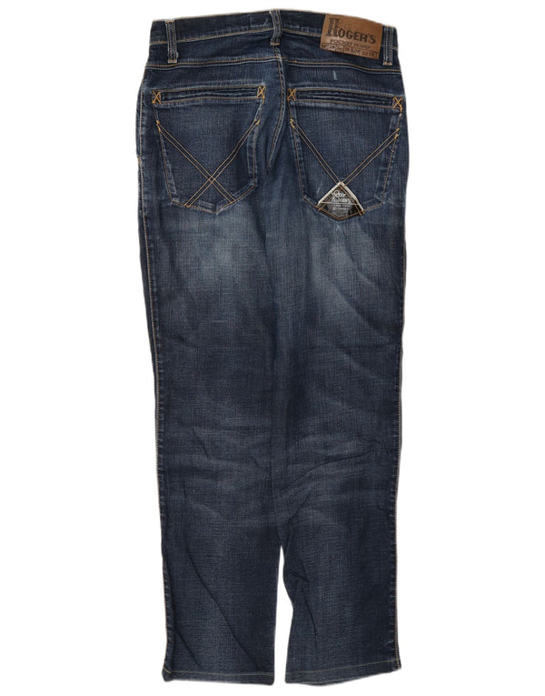 Roy Rogers Womens Slim Jeans W29 L30 Blue Cotton