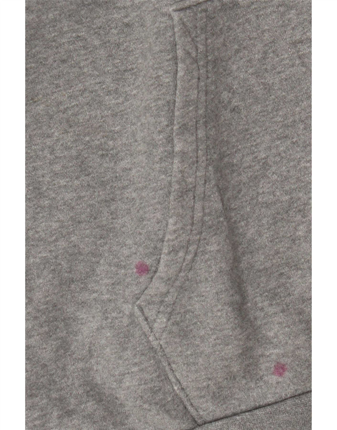 Under Armour Mens Zip Hoodie Sweater Large Grey Flecked Cotton