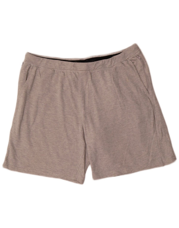 Eddie Bauer Mens Sport Shorts XL Grey Cotton