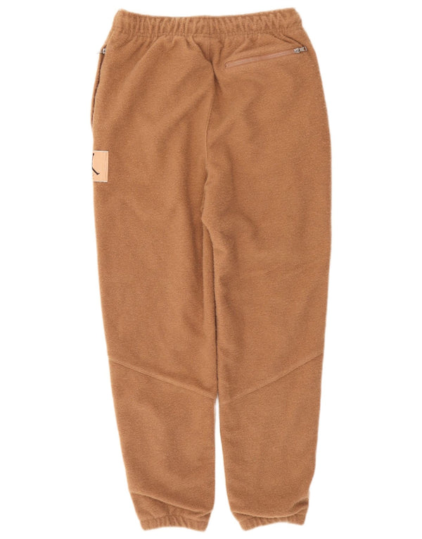Jordan Mens Tracksuit Trousers Joggers Small  Brown Acrylic