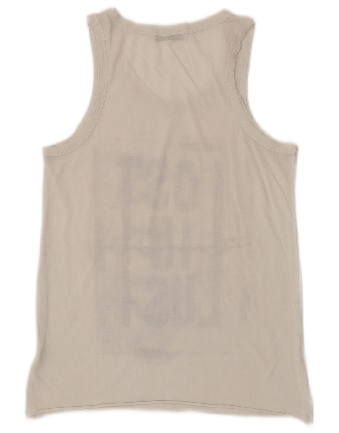 DIESEL Womens Graphic Vest Top UK 10 Small White