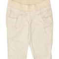 BENETTON Womens Low Waist Casual Shorts UK 6 XS W32 Beige Cotton | Vintage Benetton | Thrift | Second-Hand Benetton | Used Clothing | Messina Hembry 