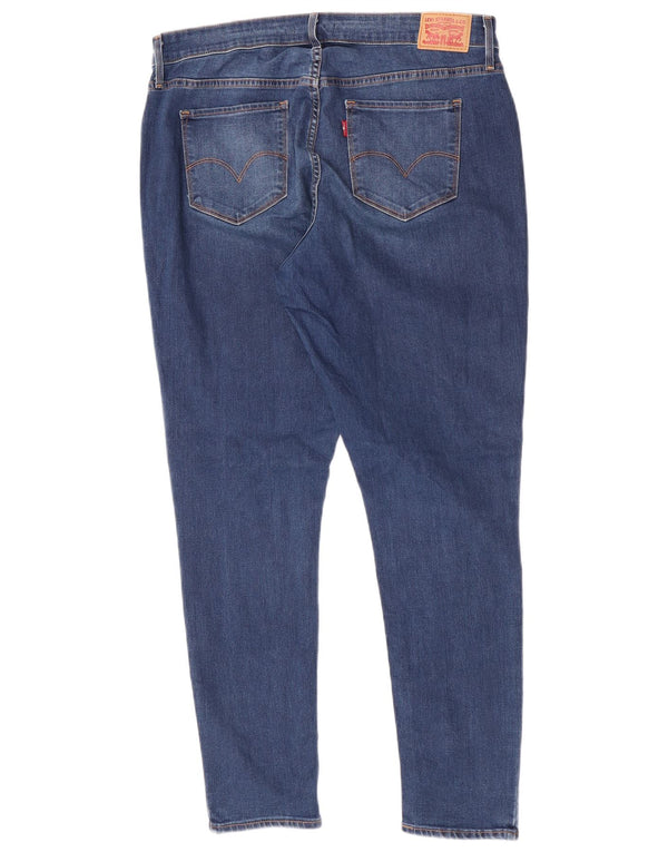 Levi's Womens 310 Super Skinny Jeans US 18 2XL W36 L30 Blue Cotton