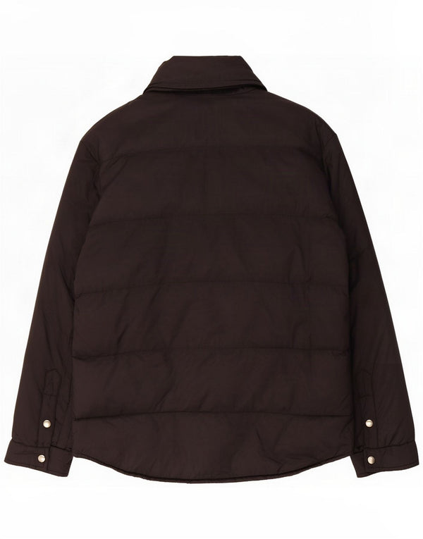 Husky Mens Loose Fit Padded Jacket UK 38 Medium Black Polyamide