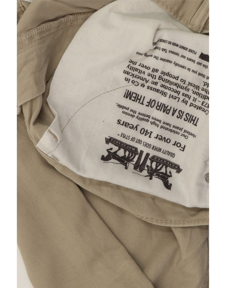 LEVI'S Mens Straight Casual Trousers W40 L28 Beige Cotton Vintage Levi's and Second-Hand Levi's from Messina Hembry 