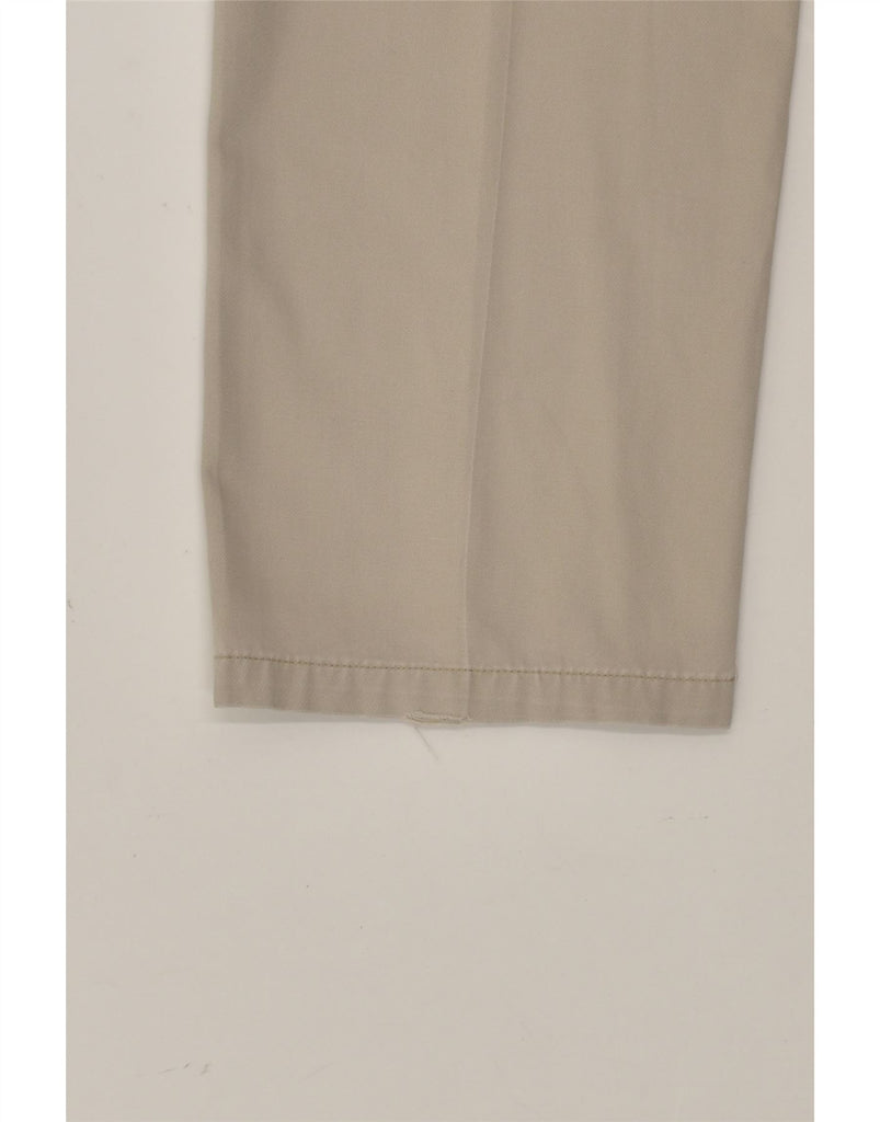 LEE Mens Straight Chino Trousers W42 L30  Beige Cotton | Vintage Lee | Thrift | Second-Hand Lee | Used Clothing | Messina Hembry 