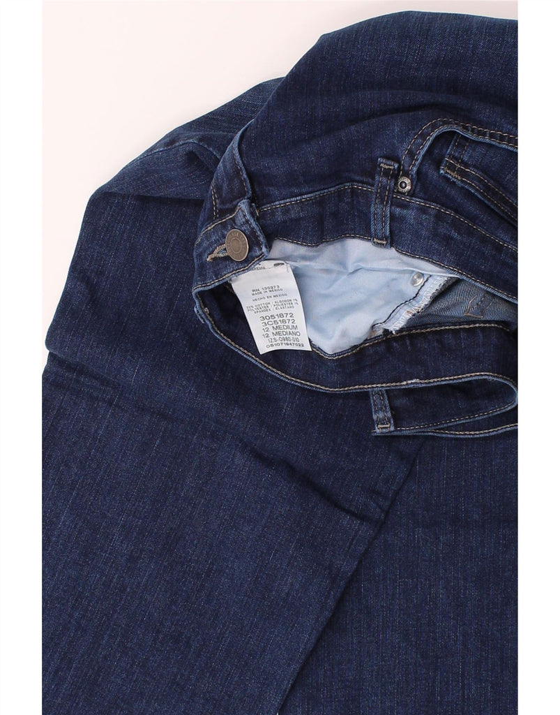 LEE Womens Mid Rise Relaxed Fit Straight Jeans US 12 Large W32 L31 Blue Vintage Lee and Second-Hand Lee from Messina Hembry 