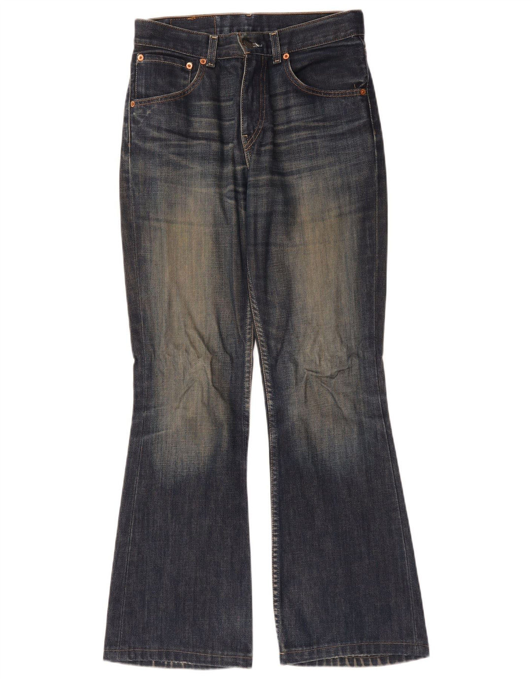Levi's Womens 525 Bootcut Jeans  W29 L30 Navy Blue Cotton