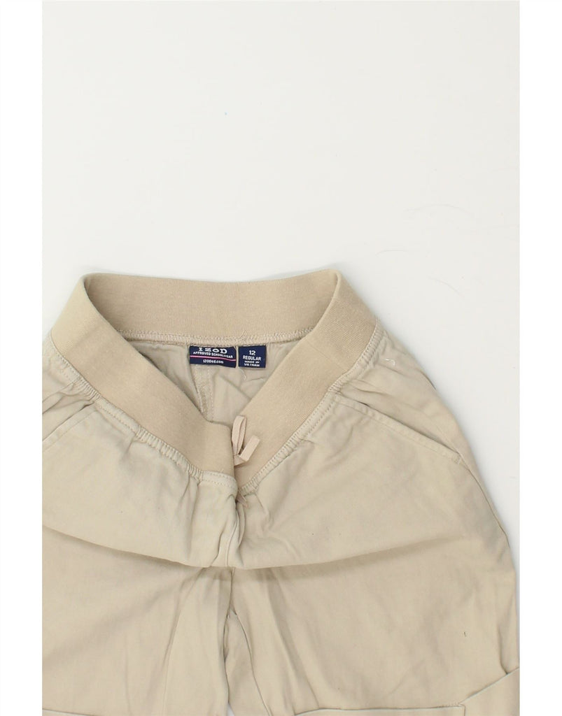 IZOD Girls Chino Shorts 11-12 Years  Beige Cotton Vintage Izod and Second-Hand Izod from Messina Hembry 