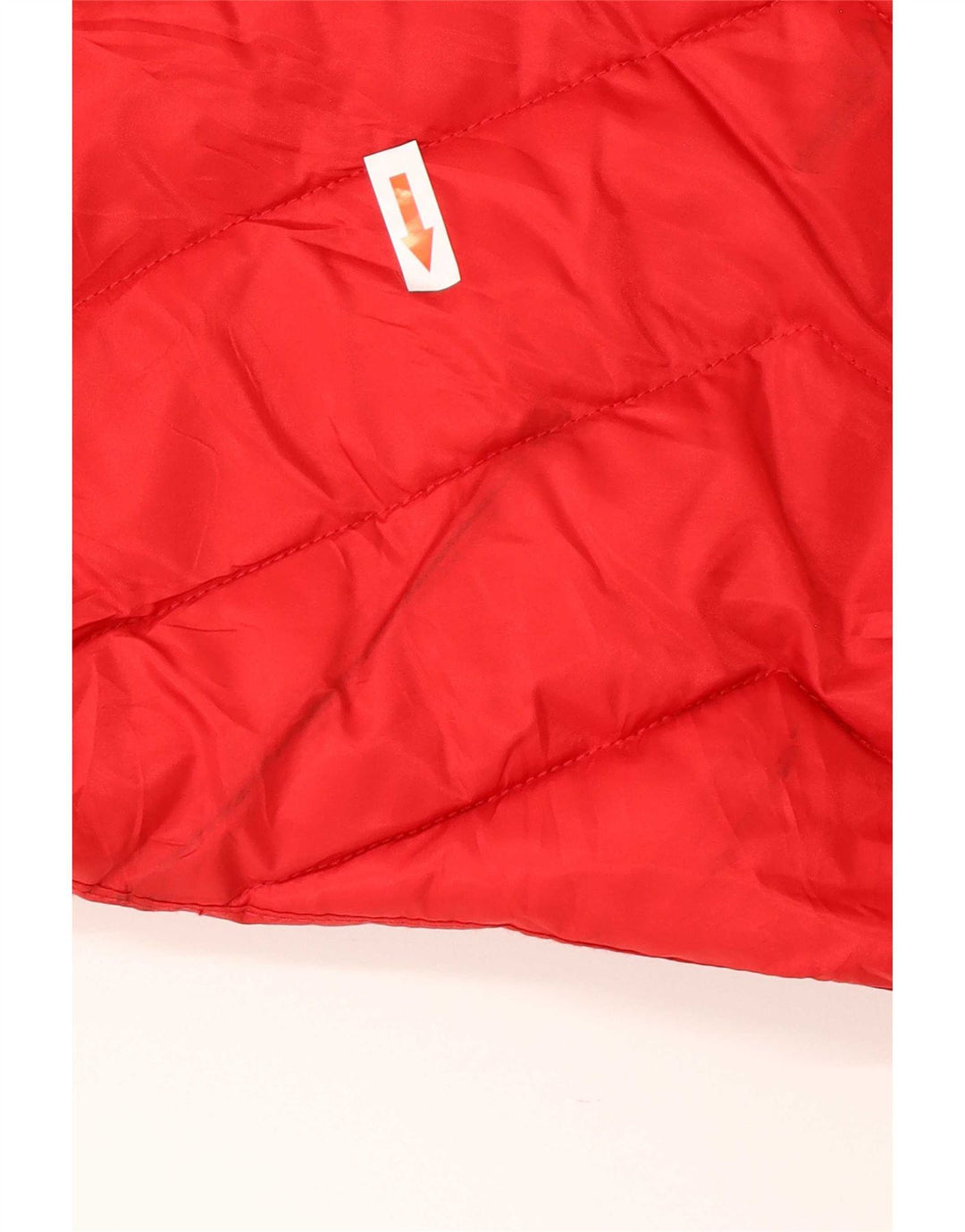 Nautica Womens Hooded Padded Jacket UK 14 Medium Red Polyester
