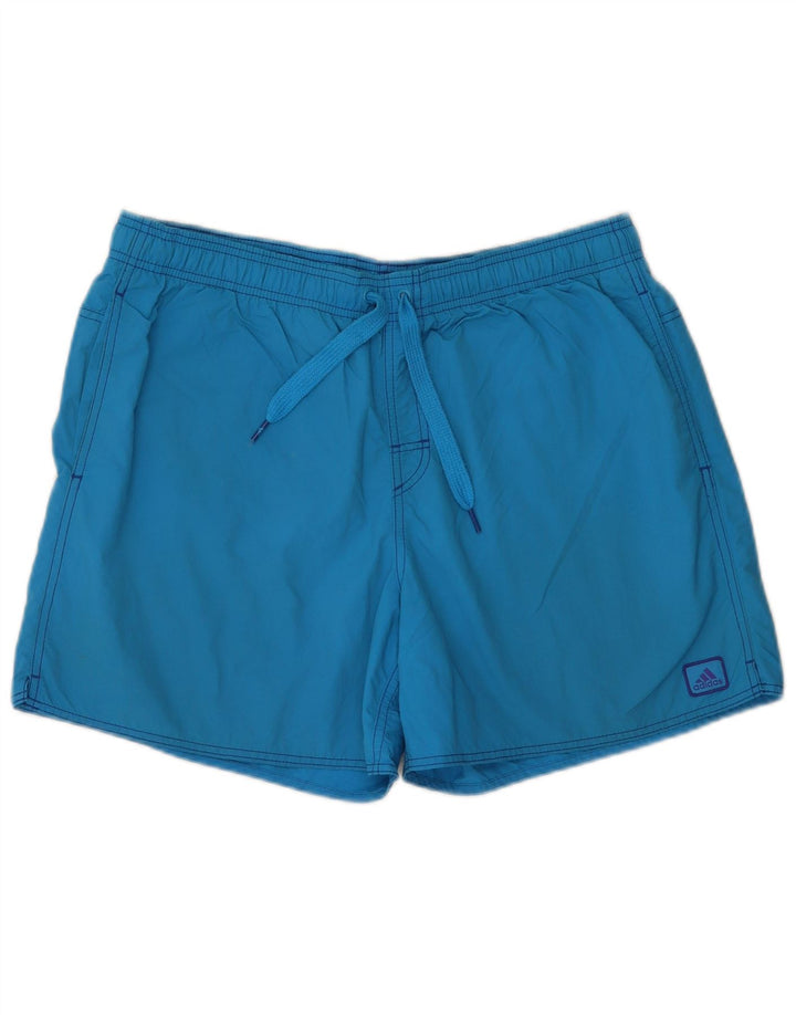 Adidas Mens Swimming Shorts Large  Blue Nylon