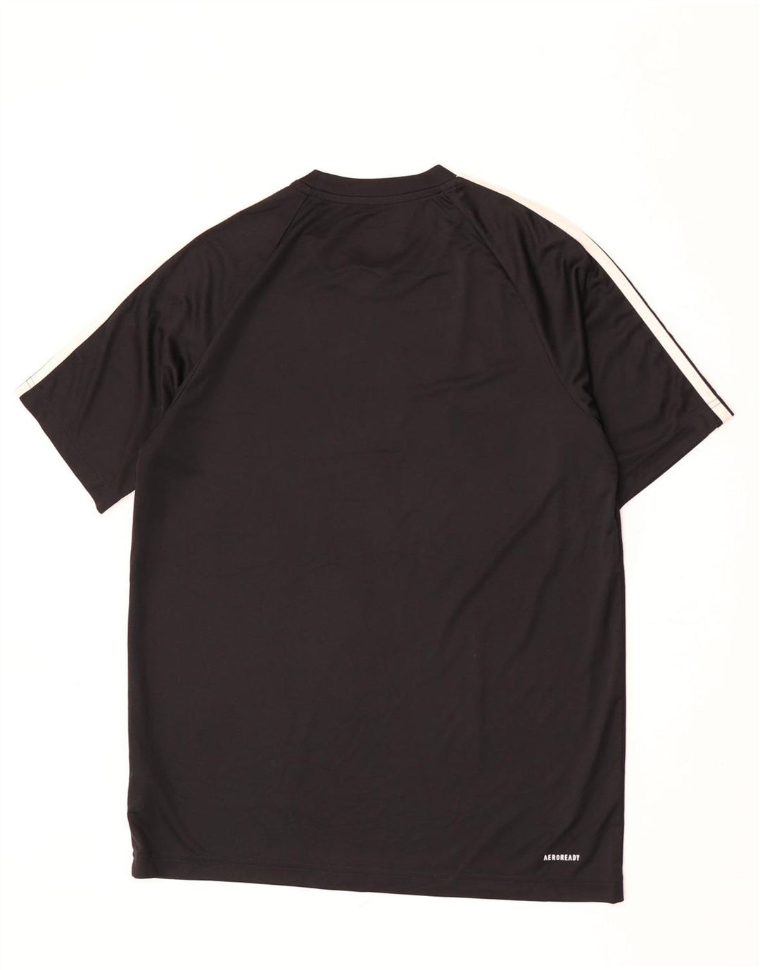 Adidas Mens Aeroready T-Shirt Top Medium Black Polyester