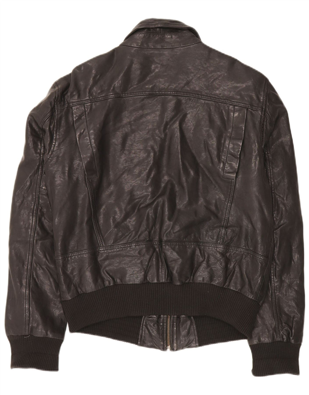 Vintage Mens Military Bomber Jacket UK 40 Large Black